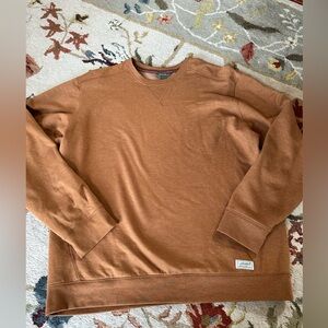 Eddie Bauer Men's Tan Crewneck Sweater Size XL